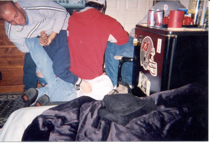 Jimmy playing